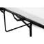 Lit-couchette 2 en 1 Modern Linen, canapé-lit gris foncé de 81,5 po, confortable pour les petits espaces, matelas en mousse à mémoire de forme de 3,35 po, tissu, assemblage facile, coussins de siège en éponge à haute densité, stable-146645973