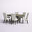 Verdonna Extendable Pine Solid Wood Dining Set-86710500