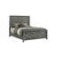 Lit simple de style moderne