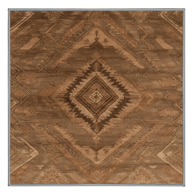 Machine Washable Persian Brown Area Rug