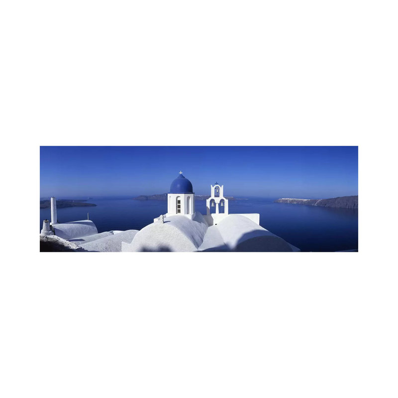 Greece - Wrapped Canvas Panoramic Print, 152.4 cm H x 50.8 cm W x 3.175 cm D