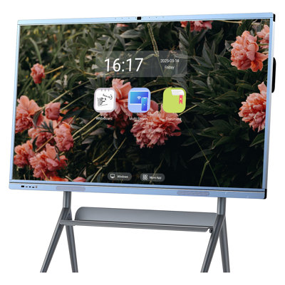 JYXCN Livingroom Smart TVs 4K Monitor Touch Screen All-In-One Wireless Projection Electronic Calendar for Family, Business and Office