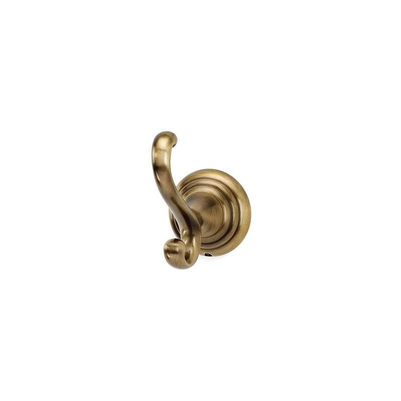 Embassy Single Robe Hook, Antique English