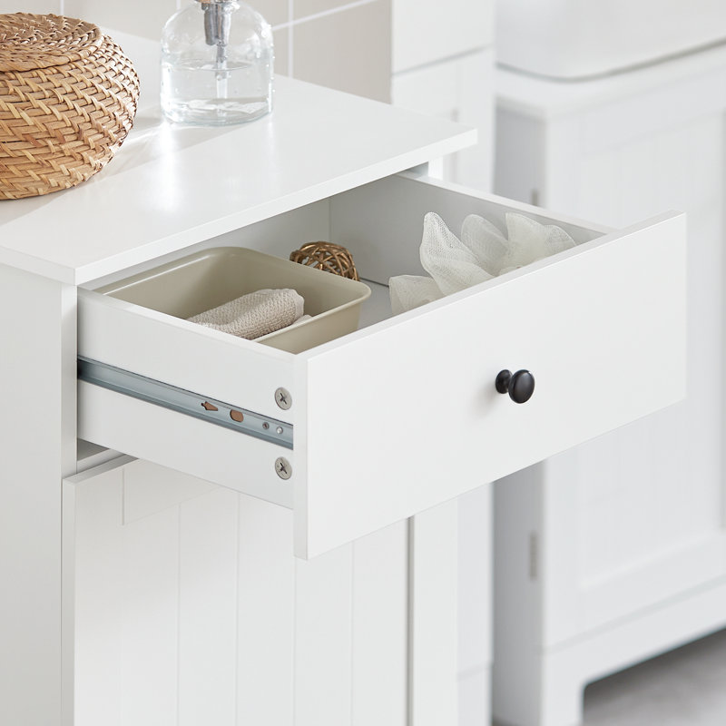 Wood Cabinet Laundry Hamper
