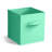 11" Foldable Fabric Storage Cube Bins with Handles-2059705345