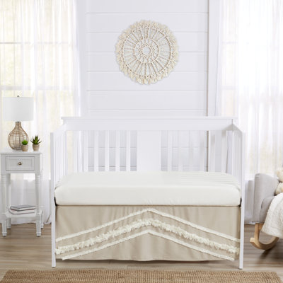 Volant pour lit de bébé Boho Fringe