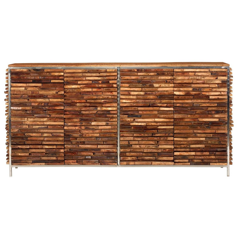 Buffet d'appoint en bois 80 po