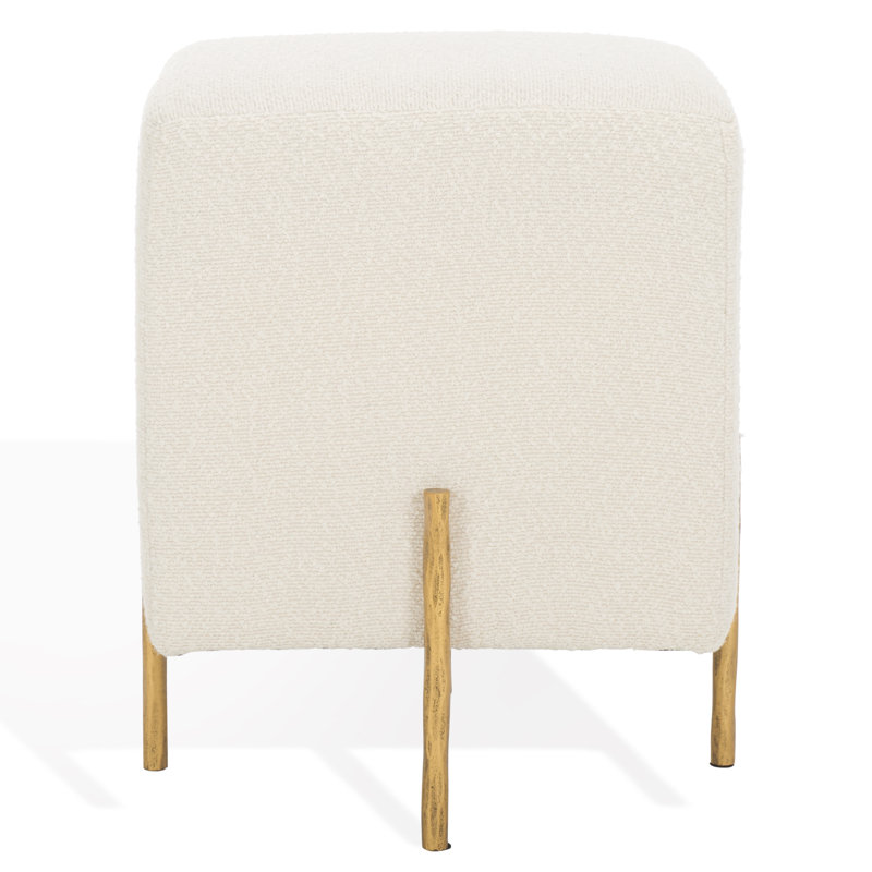 Jessa Square Standard Ottoman, Brass