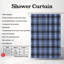 Plaid Checks - Premium Shower Curtain-216152932
