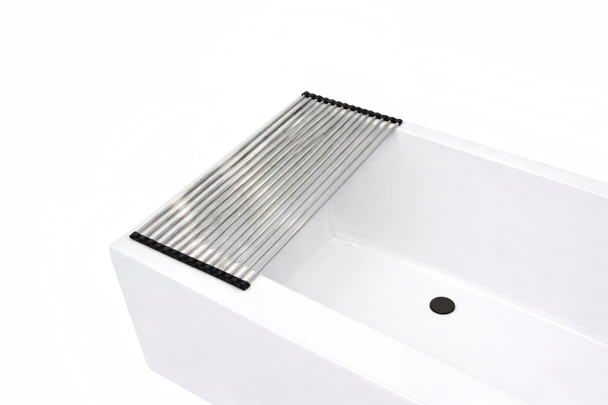 Rebrilliant Bathtub Drying Rack For Bath Toys & Accessories (Silver