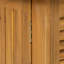 Armoire en bois d'acacia Kedzie