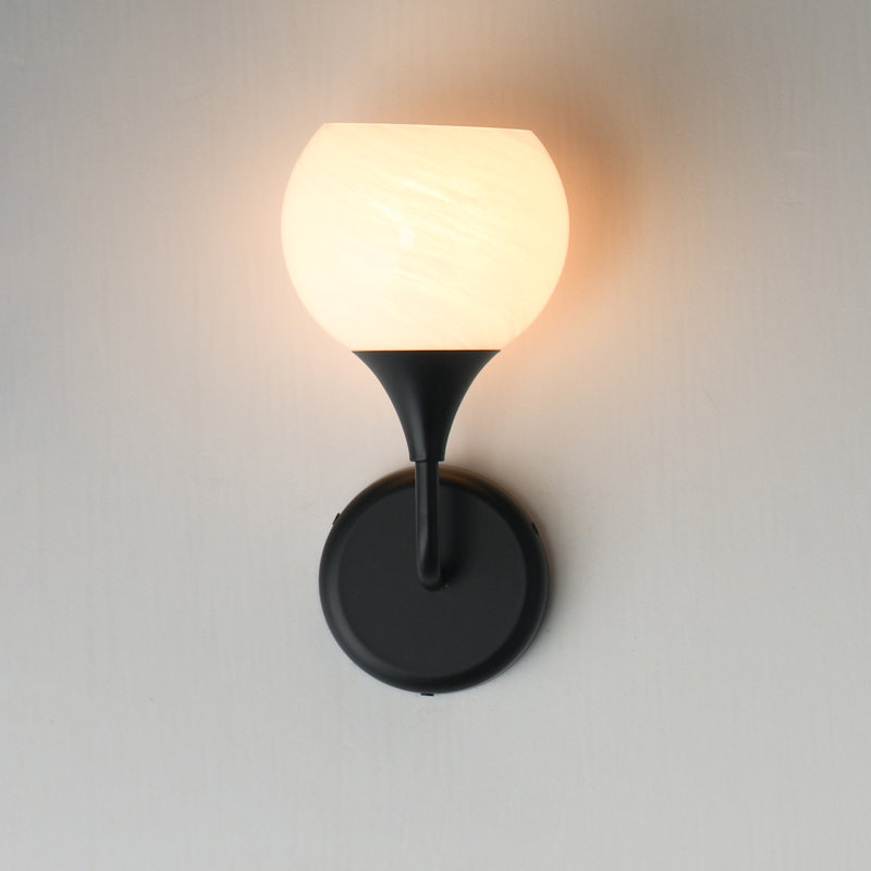 Neve-Wall Sconce, Black