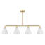 Lustre linéaire à 4 lumières Hashimoto -952405765