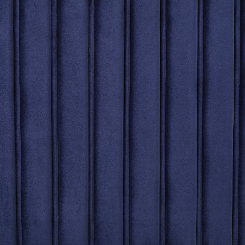 Tête de lit tapissier Gerke, Très grand, Bleu marine