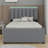 Upholstered Platform Bed With Trundle-541453801