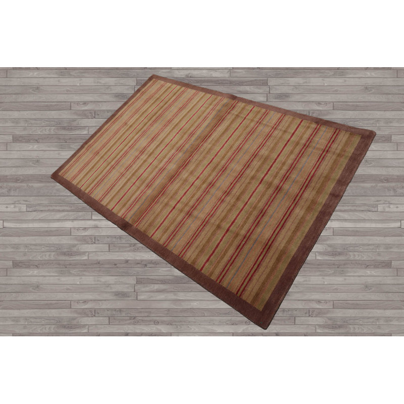 Tapis intérieur / extérieur rectangulaire en laine 4 pi x 6 pi Sonita