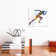 Man Running Sprinting Jogging I by Paul Rommer - Painting on Canvas