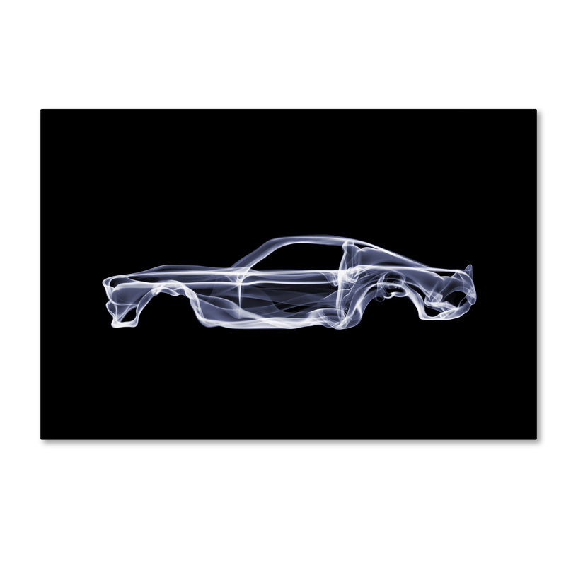 Magar Magar «Ford Mustang», reproduction d'impression sur toile tendue, H 22 po x l 32 po