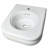 16.5-inch Fireclay Wallmount Console Bath Sink