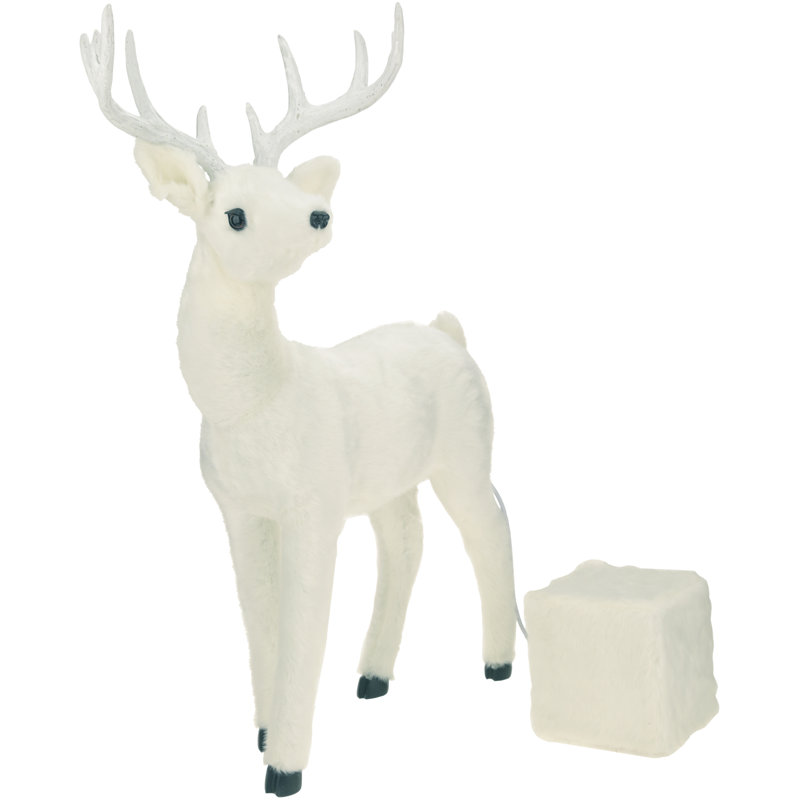 Mechanical Deer Head Up - 33 Inches