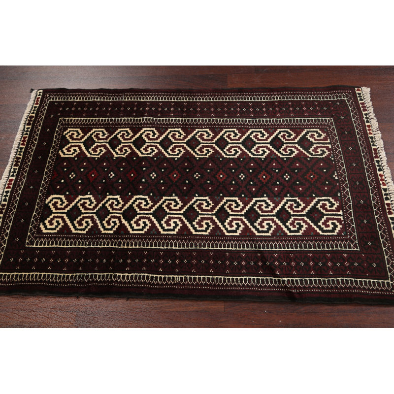 Hashir One-of-a-Kind 2'6" X 3'11" Wool Area Rug in Brown