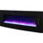 5.05 Inch Wide Electric Fireplace - 1400W Heating, 4 Backlight Colors, Adjustable Brightness, Table Top/Wall Mounted 20.61 High Curved 5000 /H Heat, Multi Color Flame, Remote Control, /Ul , Wall
