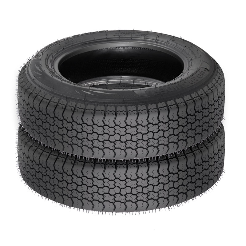 2-Pack ST205/75D15 Trailer Tires. Deep  Bias Ply. Load Range C