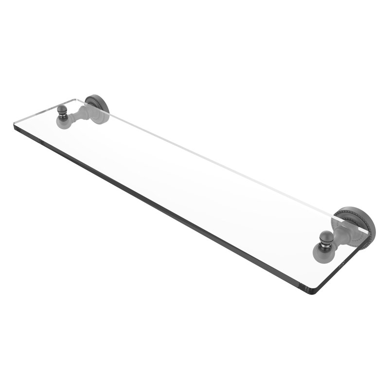 Marchmont Bracket Shelf, 22", Matte Gray