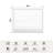 Lunara Belveled Edged Accent Rectangular Bathroom Wall Mirror with Tempered Glass & Rust-proof Aluminimn Framed-238665441-239064151