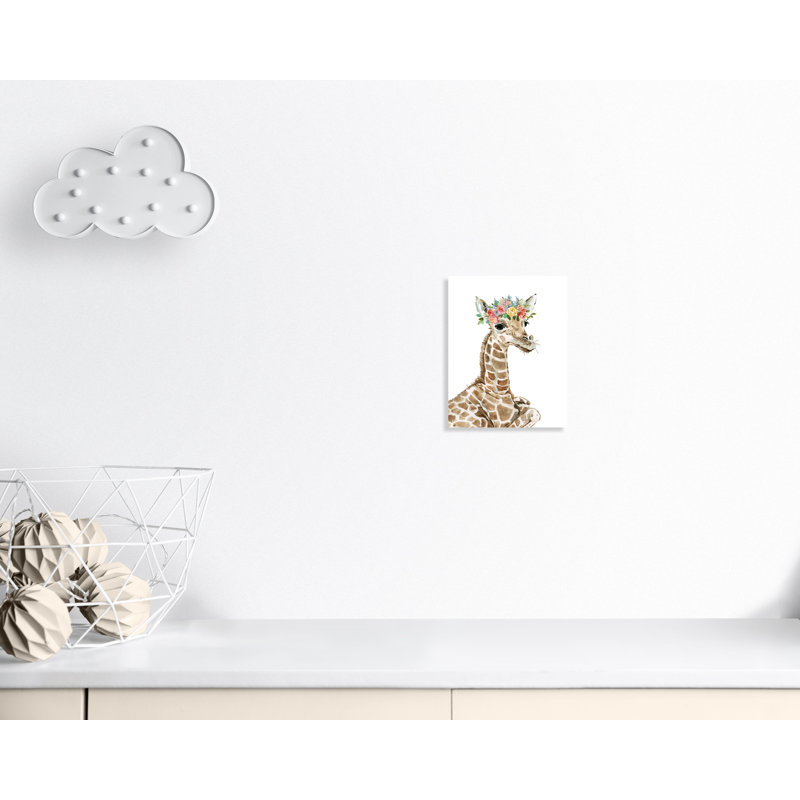 Art sur toile savannah, H 14 po x l 11 po x P 1,5 po, Toile