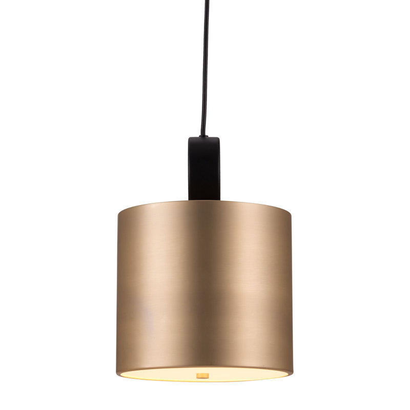Myson 9'' Contemporary Gold LED Pendant Light