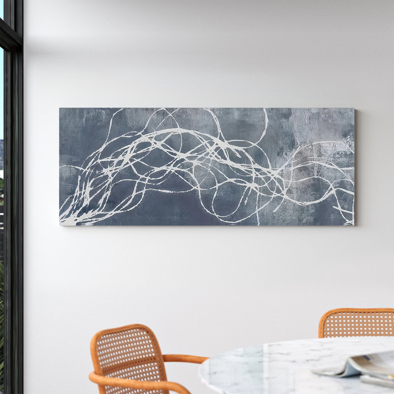 " Lining II ", 24" H x 60" W x 1.5" D