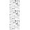 Rouleau de papier peint pelez et collez L 10 pi x l 25 po Baez