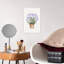 Lavande en pot, aquarelle élégante, sérénité, fleur de lavande contemporaine, art mural-792606239