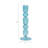 Modern Candle Holder with Stacked Sculptural Glass Base – Decorative Tabletop Taper Candle Holder for Dining Table, Shelf Decor, or Entryway Accent – Unique Home Accent for Minimalist Styling-106710718-106710714