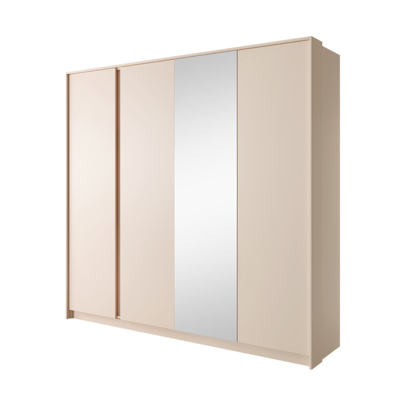 Aidi 4 Door Manufactured Wood Wardrobe