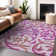 Premium Machine Washable Prisco Lavender Rug