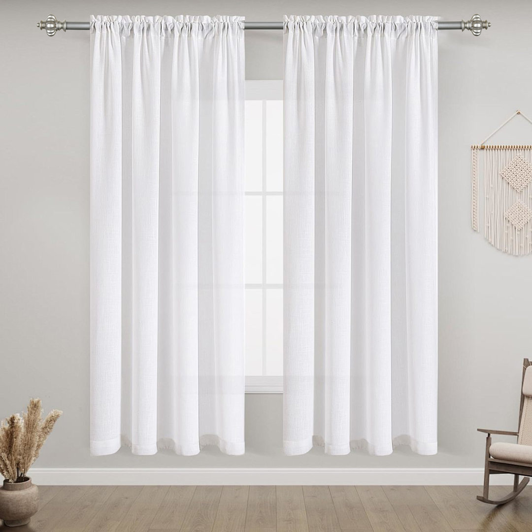 Coldiron Polyresin Adjustable Single Curtain Rod World Menagerie 