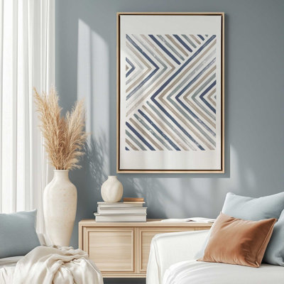 Linear Visions I Canvas Print in