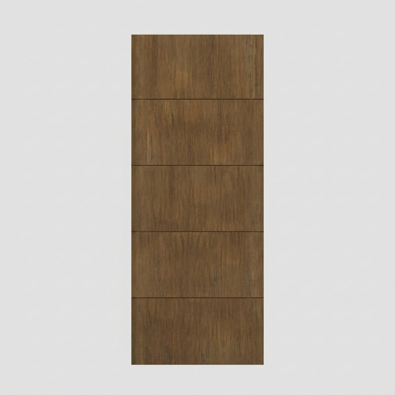 Porte à panneau encastrée en acajou 96 po Quinta, 34" x 96" [34" Door]