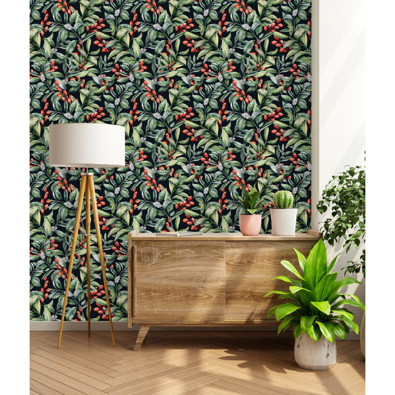 Panneau de papier peint L 10,4 pi x l 25 po Barberry