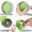 Zulay Handheld Pizza Cutter Wheel - Razor Sharp Stainless Steel Pizza Wheel Cutter With Protective Blade Guard