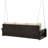 69" PE Wicker 3-Person Porch Swing With Chains-442995179-442995177