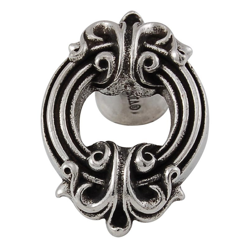 Sforza Novelty Knob, 1" H x 1" W x 1.125" D, Vintage Pewter