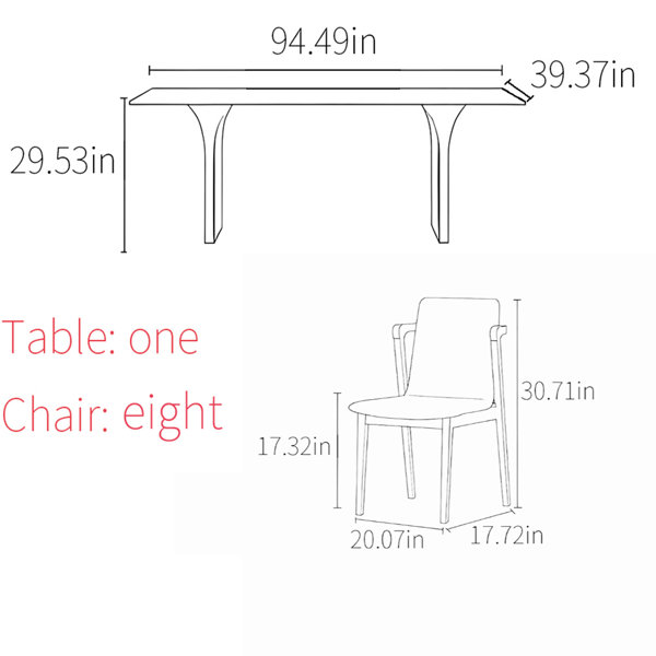 Dimensions du produit