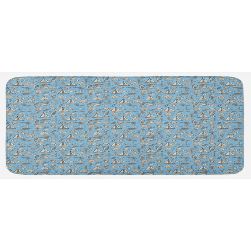 Tapis de cuisine pour voilier