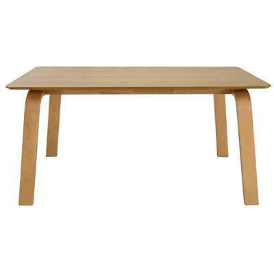 Princeton Indoor Walnut and Wood Dining Table by AllModern