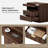     27”nightstand With 2-drawers & Open Shelf, Bedside Table With Outlets,end Table With 1 Pull-out Shelf, Night Stand For Bedroom(Set of 2)-1011340947