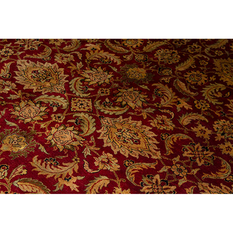 Wool Floral Indoor Rug