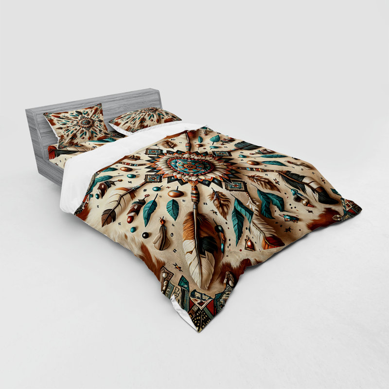 Ensemble de literie Ambesonne, King Duvet Cover + 3 Additional Pieces